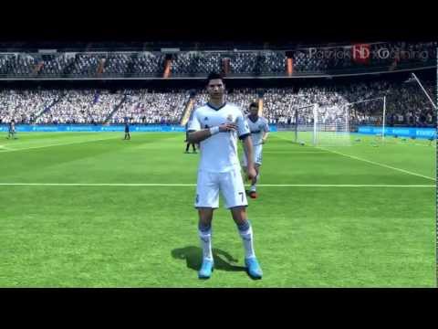 how to zoom in on celebrations on fifa 13