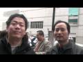 china democracy party中国民主党中领馆外声援零八宪章 呼吁释放刘晓波