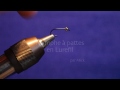 pêche mouche, montage d'une nymphe lurefil, flytying.