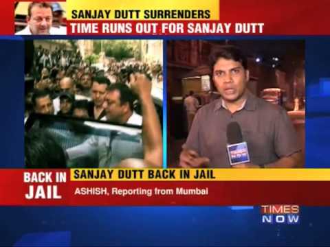sanjay - Late on Thursday night at around 9pm Sanjay Dutt finally left the Sessions Court to head towards Arthur Road jail. He used the back gate of the court in orde...