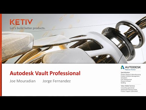 Autodesk Vault Professional Webcast