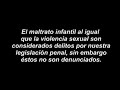MALTRATO INFANTIL
