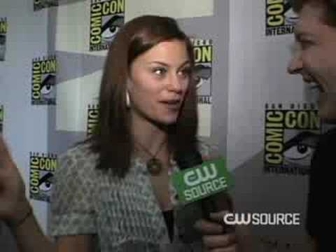 TheCWSource - Jason C. talked to Cassidy Freeman about her new character on Smallville. She's the new villain, Tess Mercer! Check out this interview from Comic-Con 2008!