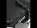 PDair Leather Case for Toshiba Portege G810 - Book Type (Black)