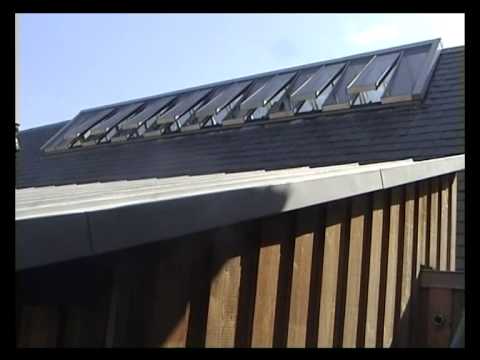 how to vent a pyramid roof