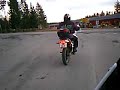 Africa twin tur i Romedal, Hedmark, Norway