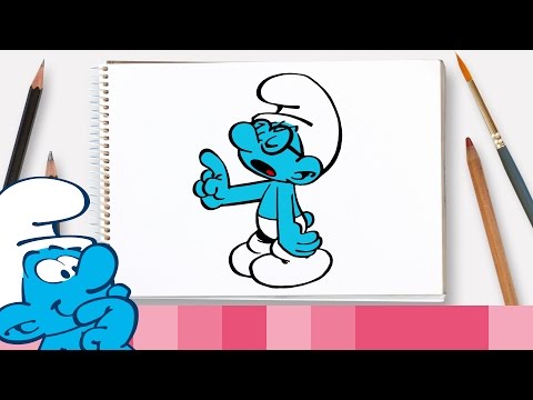 video-linktoworks-How to draw Brainy • The Smurfs - YouTube
