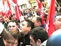 Carga policial contra os trabalhadores de Atento Carga policial contra os trabalhadores de Atento