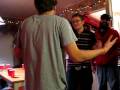 Brandon and Greg dancing kings