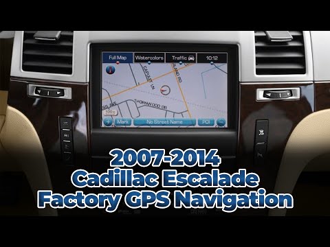 Cadillac Escalade Factory Navigation GPS System Installation