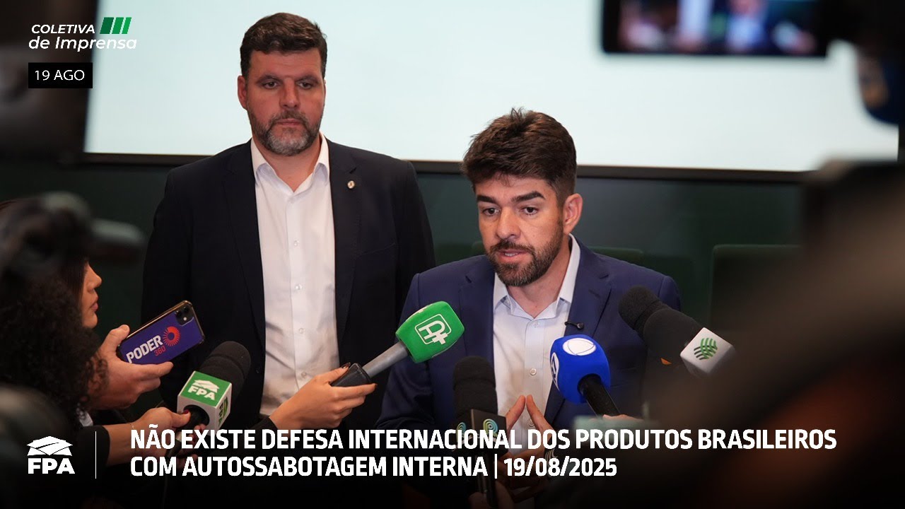 FPA ALERTA PARA OS RISCOS DO PLANO CLIMA  NA IMAGEM DOS PRODUTOS BRASILEIROS