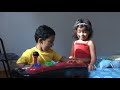 Aarthi - Saakshi singing rhymes