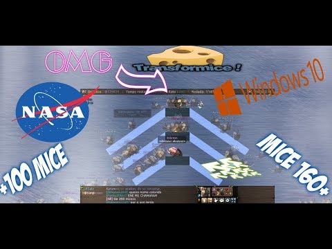 Transformice - Brkrmn (+100-160 Mice [NASA]) Racing Gameplay #17_Spacecraft videos