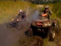 ATV Fernando y Gabriel pelea de fango