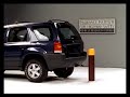 Crash Test 2001 Ford Escape (5 M.P.H) Rear into Pole IIHS