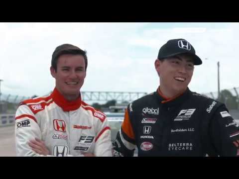 Scott Goodyear Schools F3 Champions in Honda Civic Type R Challenge