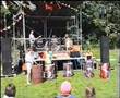 Rockfrühstück 1998: Regentonnen-Trommel-Projekt