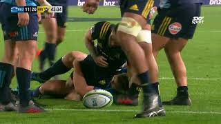 Blues v Highlanders Rd.10 2018 Super Rugby video highlights