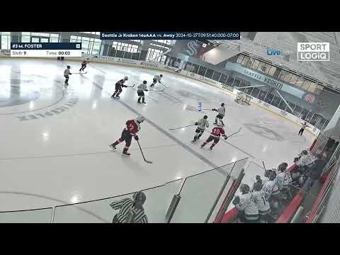 Game Shifts 10/27/24 Seattle Jr. Kraken 14uAAA Vs. CDA 14uAA