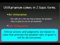 Consequentalist theory Egoism and Utilitarianism.avi