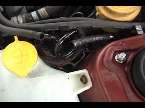 1995 Subaru Legacy – fuel filter replacement