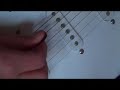 How to play \"Crazy Train\" Intro on the Guitar