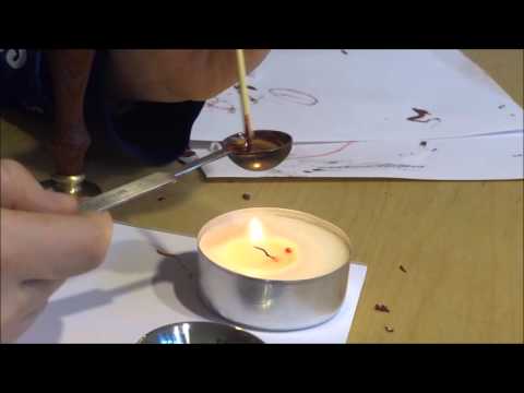 zweifarbiges Siegel aus Siegelwachs