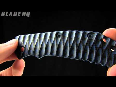 Zero Tolerance 0550BLK Knife Hinderer ZT Folder (3.5" Black Plain)