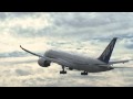Boeing 787 departs Farnborough Air Show 2010