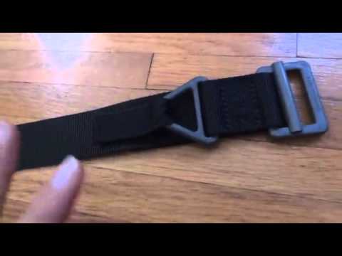 how to fasten riggers belt
