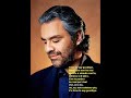 Andrea Bocelli & Sarah Brightman - Time to Say Goodbye
