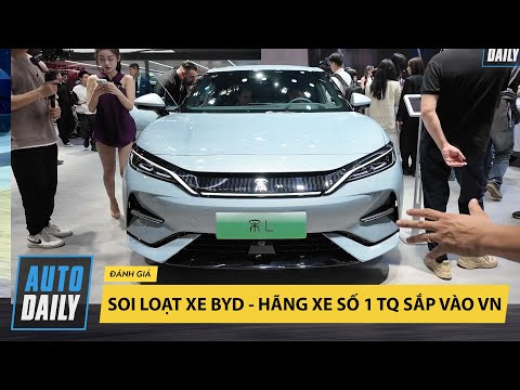 Soi loạt xe BYD - Hãng xe số 1 TQ sắp vào Việt Nam - Màn hình xoay ngang dọc, đầy cam, cảm biến