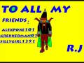 to all my friends
