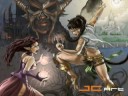 Concept art and 3d model of IKIA Concept art and 3d model of IKIA