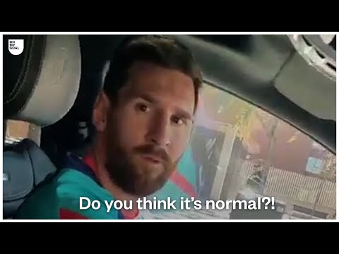 Leo Messi loses his temper with FC Barcelona fans | Oh My Goal