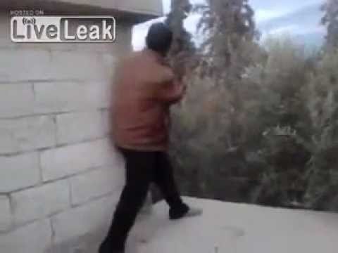 Killed - Rebel gets killed trying to shoot a SAA sniper.