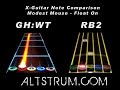 http://altstrum.comModest Mouse - Float OnGuitar Hero: World Tour note chart versus the Rock Band 2 note chart.Audio is separate album mp3 track, synced as best I could.