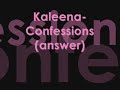 Kaleena-Confessions (answer 2 usher) Kaleena-Confessions (answer 2 usher)