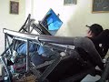 Full Motion Sim on F16, Buzzing the Acropolis Full Motion Sim on F16, Buzzing the Acropolis