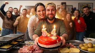 Je fais une raclette surprise pour l'anniversaire de Valouzz 🧀