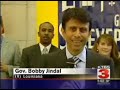 Jindal Meets A Protest in Shreveport