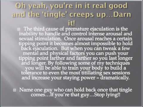 how to stop self ejaculation