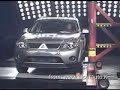 Crash Test 2007 Mitsubishi Outlander (Full Test) EuroNcap