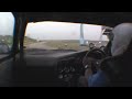 Steve Bruce in the Bruce/Bruce Mitsubishi Evo 3, running the fastest time at the recent BADD drag event in Barbados. Car launching so hard into 2nd the dashboard decides it's had enough.