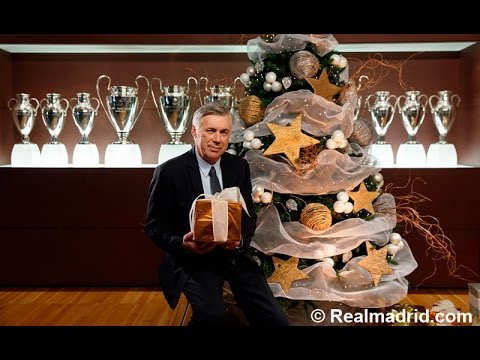 Carlo Ancelotti felicita la Navidad 2014