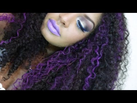 how to do purple highlights