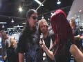 Trivium Corey Beaulieu at NAMM 2008 DEAN GUITARS