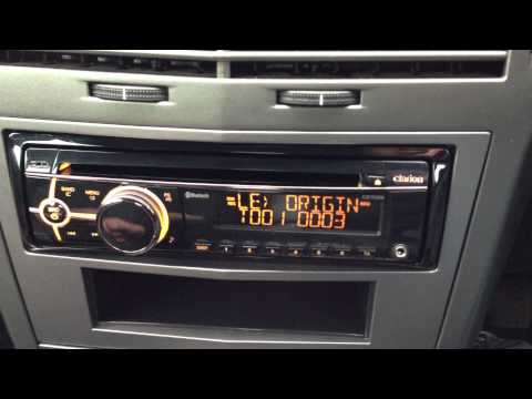 how to remove cd player from vauxhall zafira