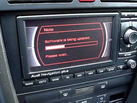 how to update audi navigation