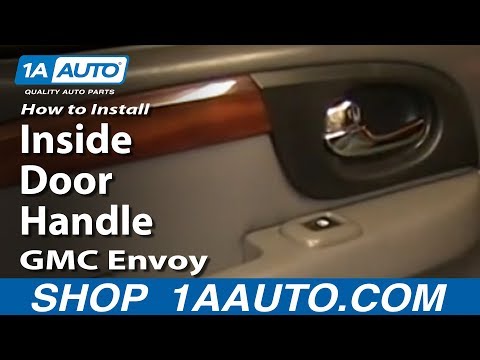 How To Install Replace Rear Inside Door Handle 2002-09 GMC Envoy